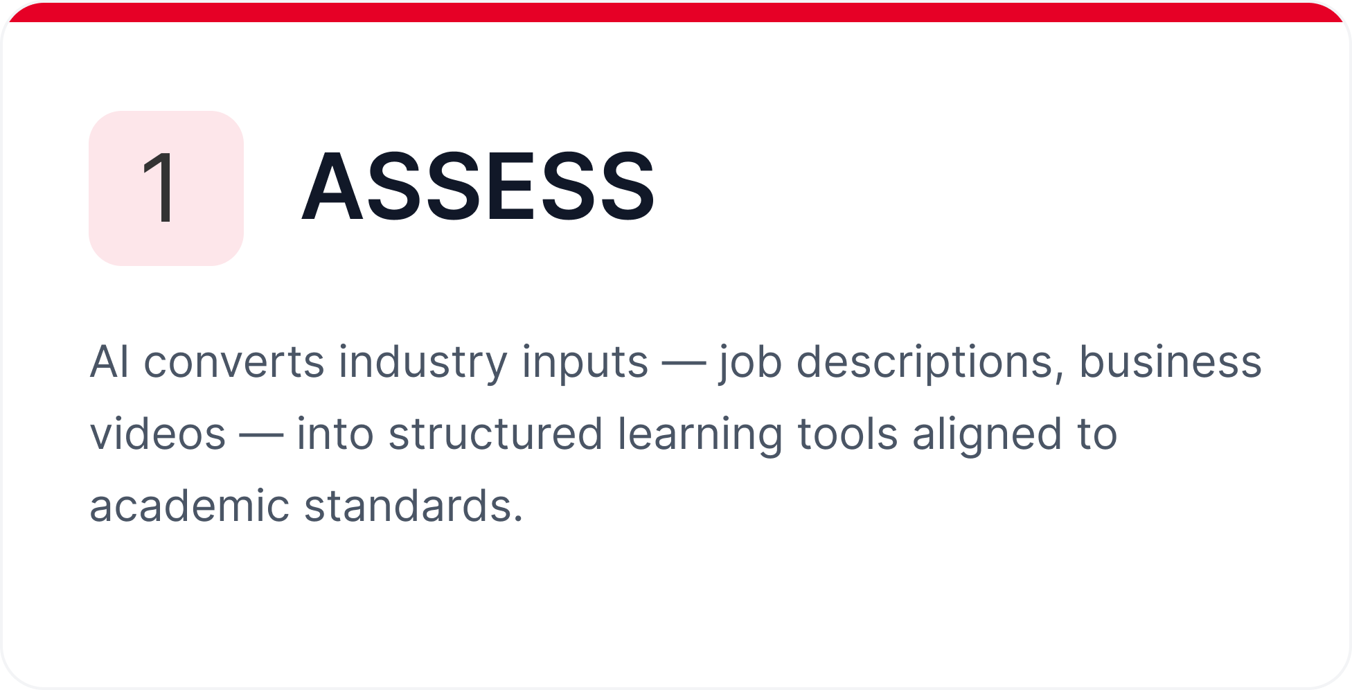 assess